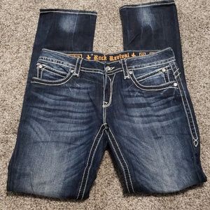 Rock Revival straight leg Jean's size 32